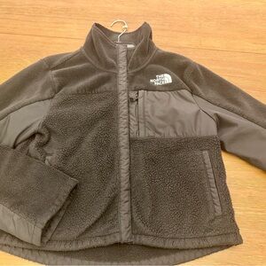 The North Face Kids' Black and Gray Puffer Jacket